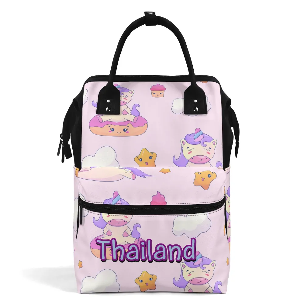 Large Capacity Diaper Bag Mummy Backpack Nursing Duckbilled Backpack