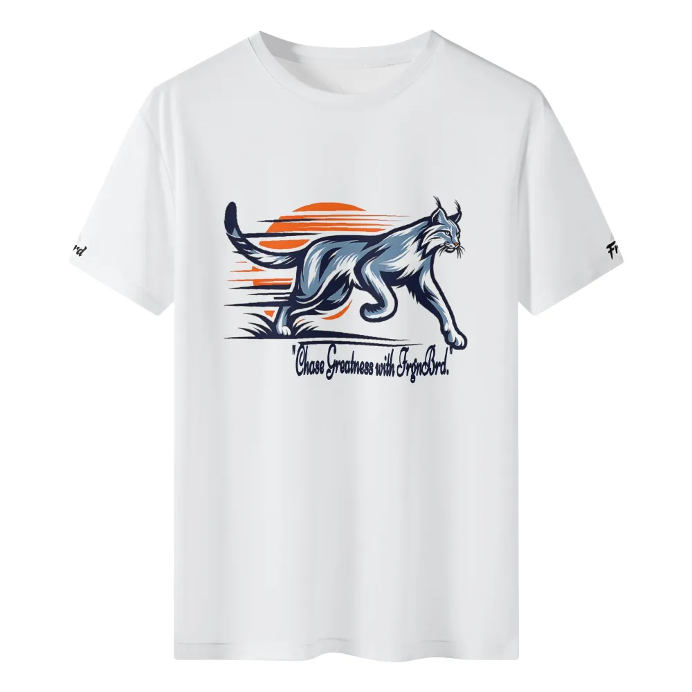 FrgnBrd Men's Classic T-Shirt: Chase Greatness with All-Over Print Comfort