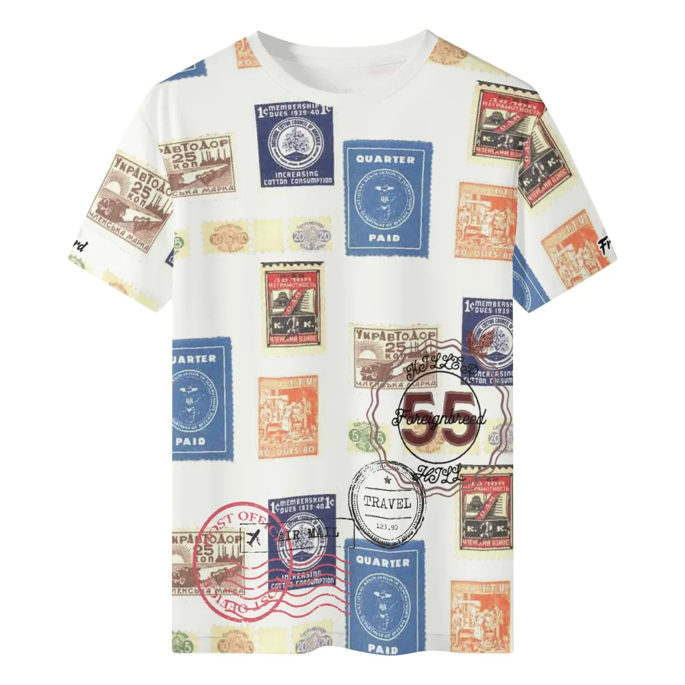 Men's All Over Print Classic T-Shirt by Foreignbreed FrgnBrd - Poly Fabric - Breathable & Moisture-Wicking