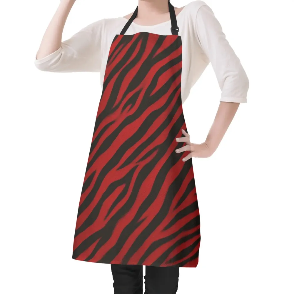 Unisex Cooking Apron - Premium Polyester Fiber, Adjustable Neck Strap & Long Waist Ties, Versatile for Various Occasions & Gifts