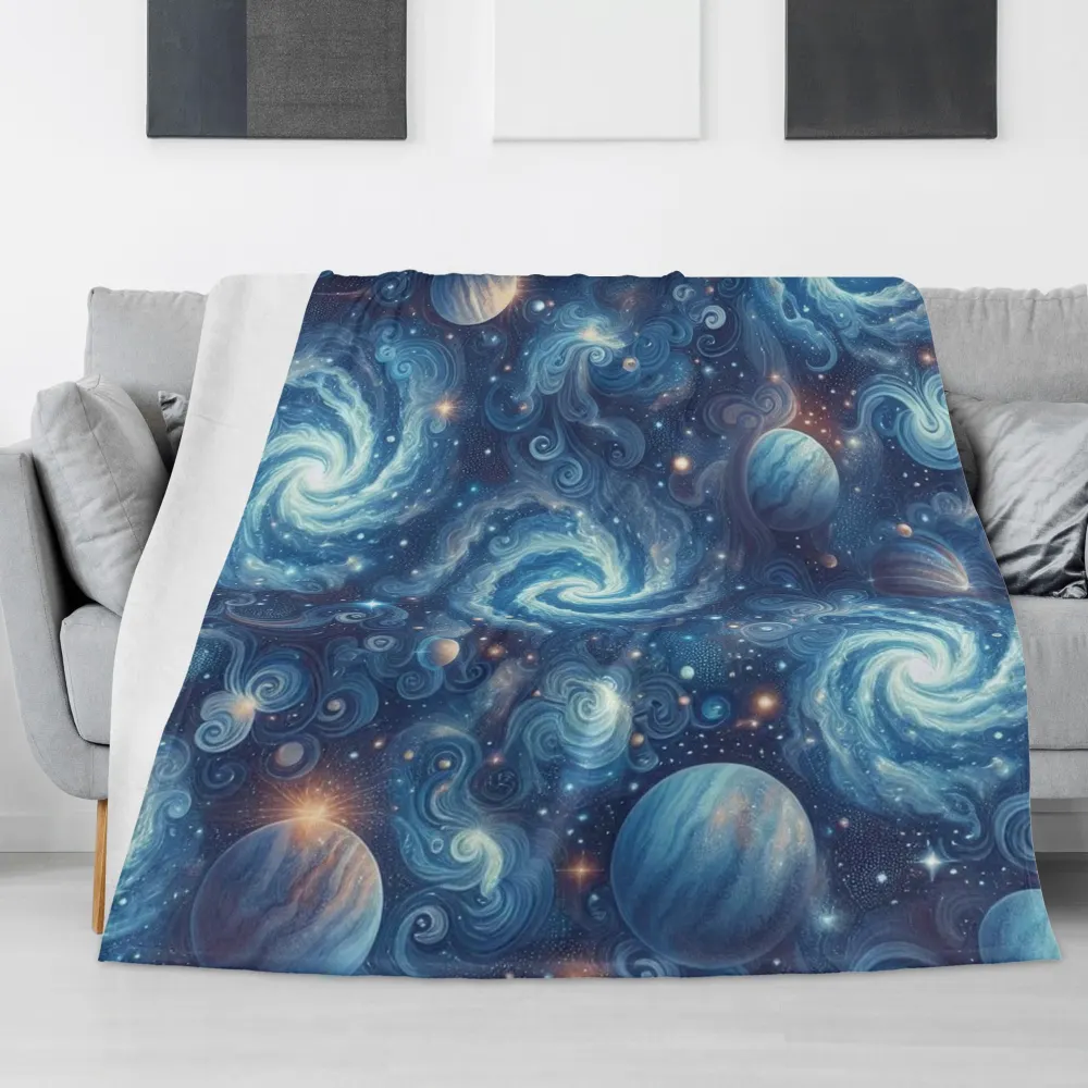 Cozy Lightweight 320gsm Flannel Blanket - Perfect for Autumn & Winter | Four Sizes Available | Fade-Resistant Design | Easy Care | Indoor/Outdoor Use | Cozy Evening at Home