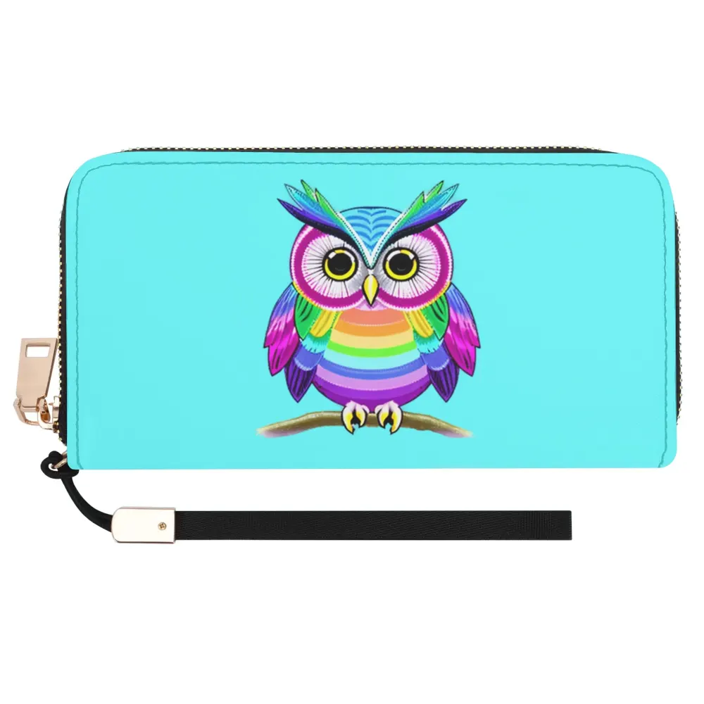 Luxury PU Leather Wristlet Wallet - Stylish & Functional Design for Women