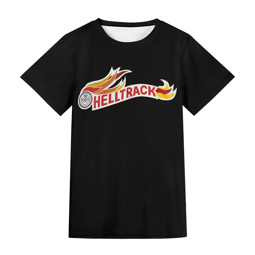 HellTrack Rad Movie BMX Unisex Adult Short Sleeve Tshirt