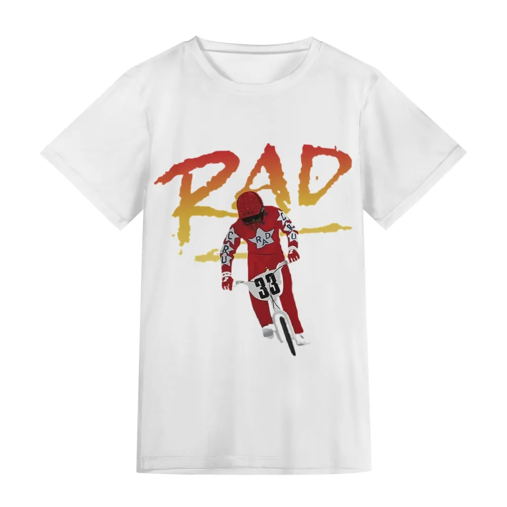 Rad Movie BMX Unisex Adult Short Sleeve Tshirt