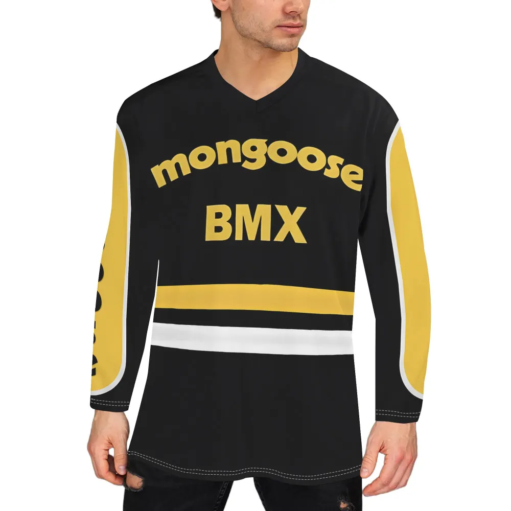 TEAM MONGOOSE Bart Taylor RAD MOVIE BMX Men's Jersey Long Sleeve Shirt