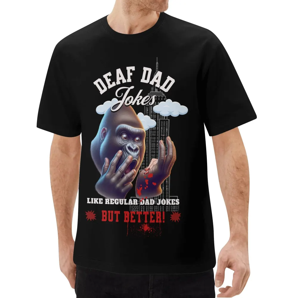 Deaf Dad Jokes Men's Classic T-Shirt