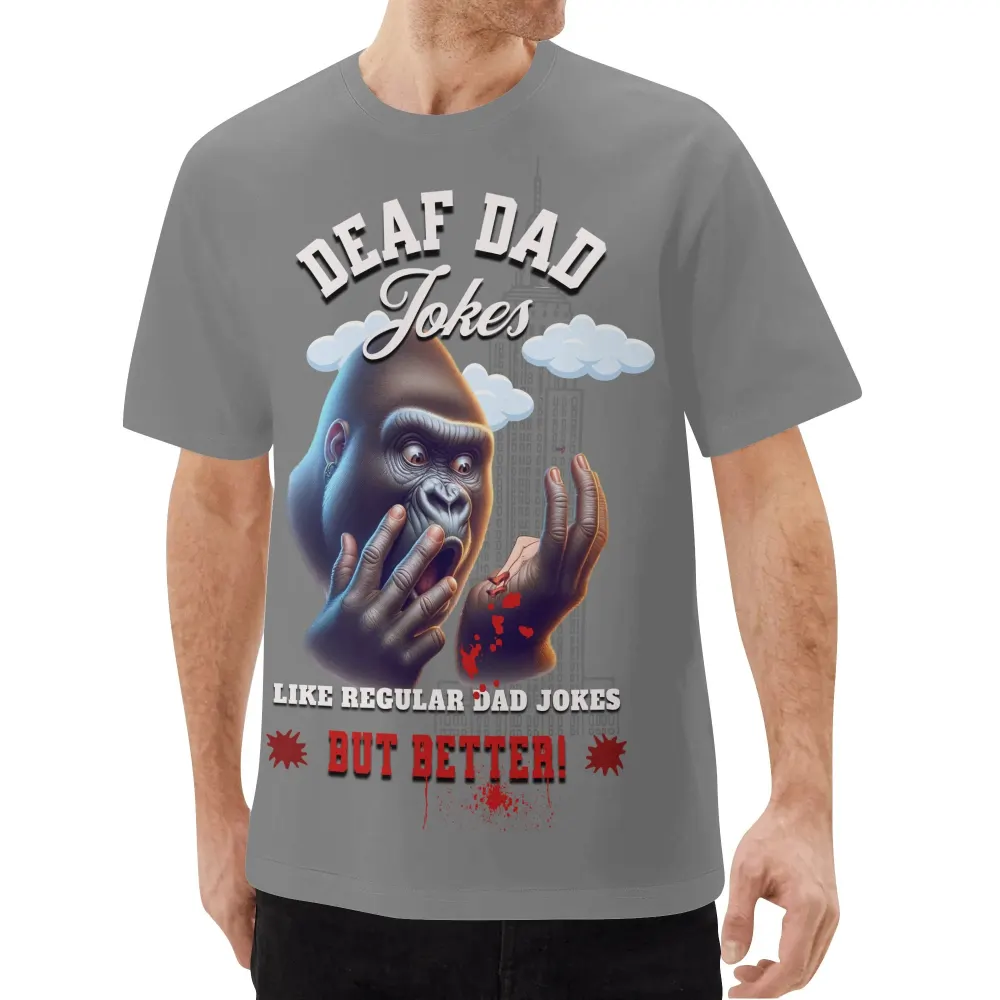 Deaf Dad Jokes Men's Classic T-Shirt
