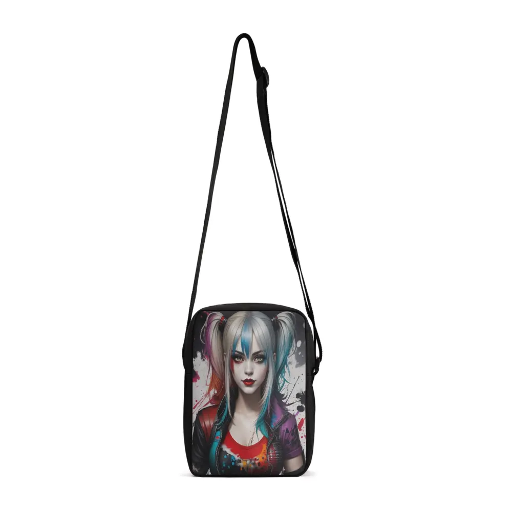 Anime Girl Cross-Body Bag