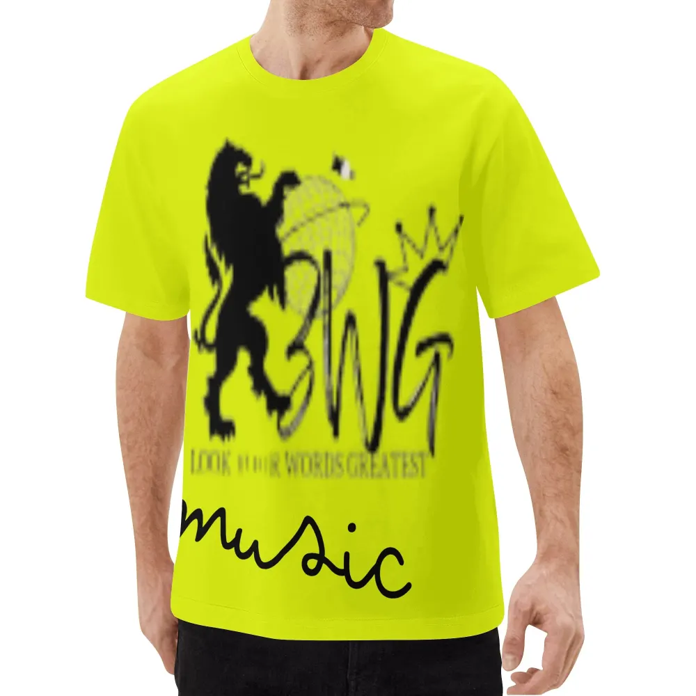 T shirt Men's All Over Print Classic T-Shirt