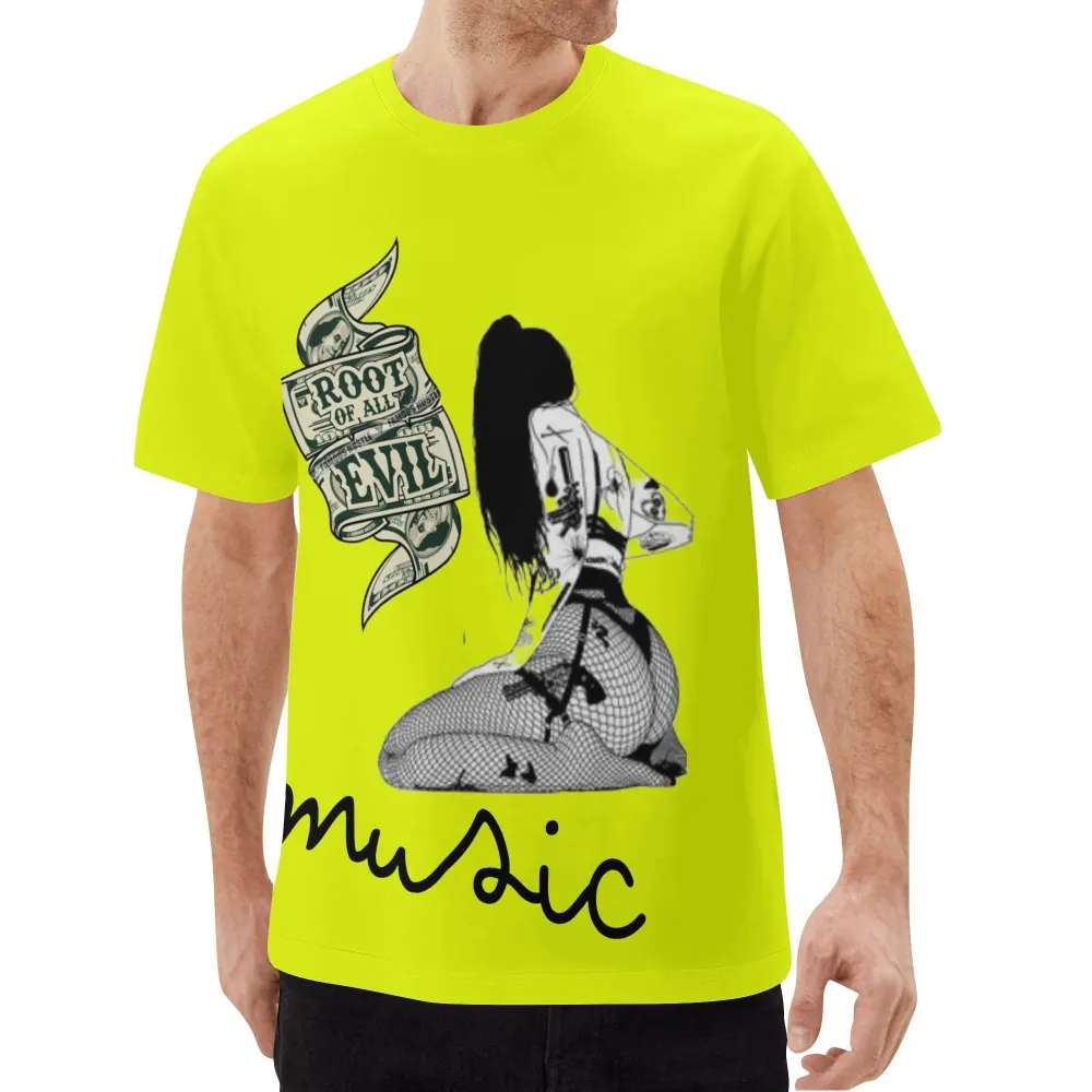 T shirt Men's All Over Print Classic T-Shirt