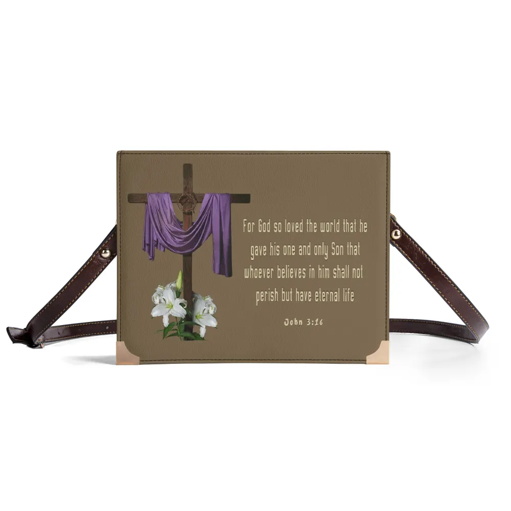 Personalized Bible Handbag Book Cover for Literary Lovers