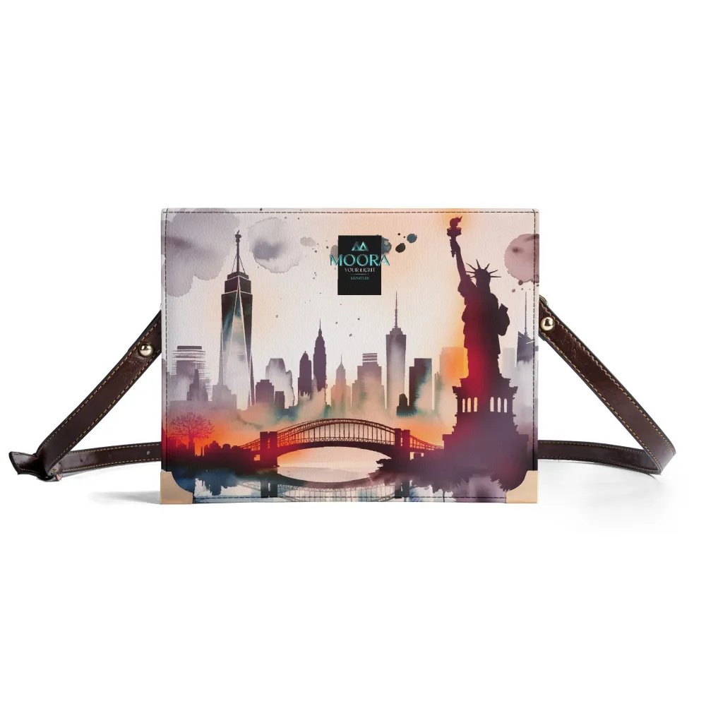 Sunset in New York - Bible Handbag & Book Cover – The Perfect Gift for Literary Lovers and Bookworms