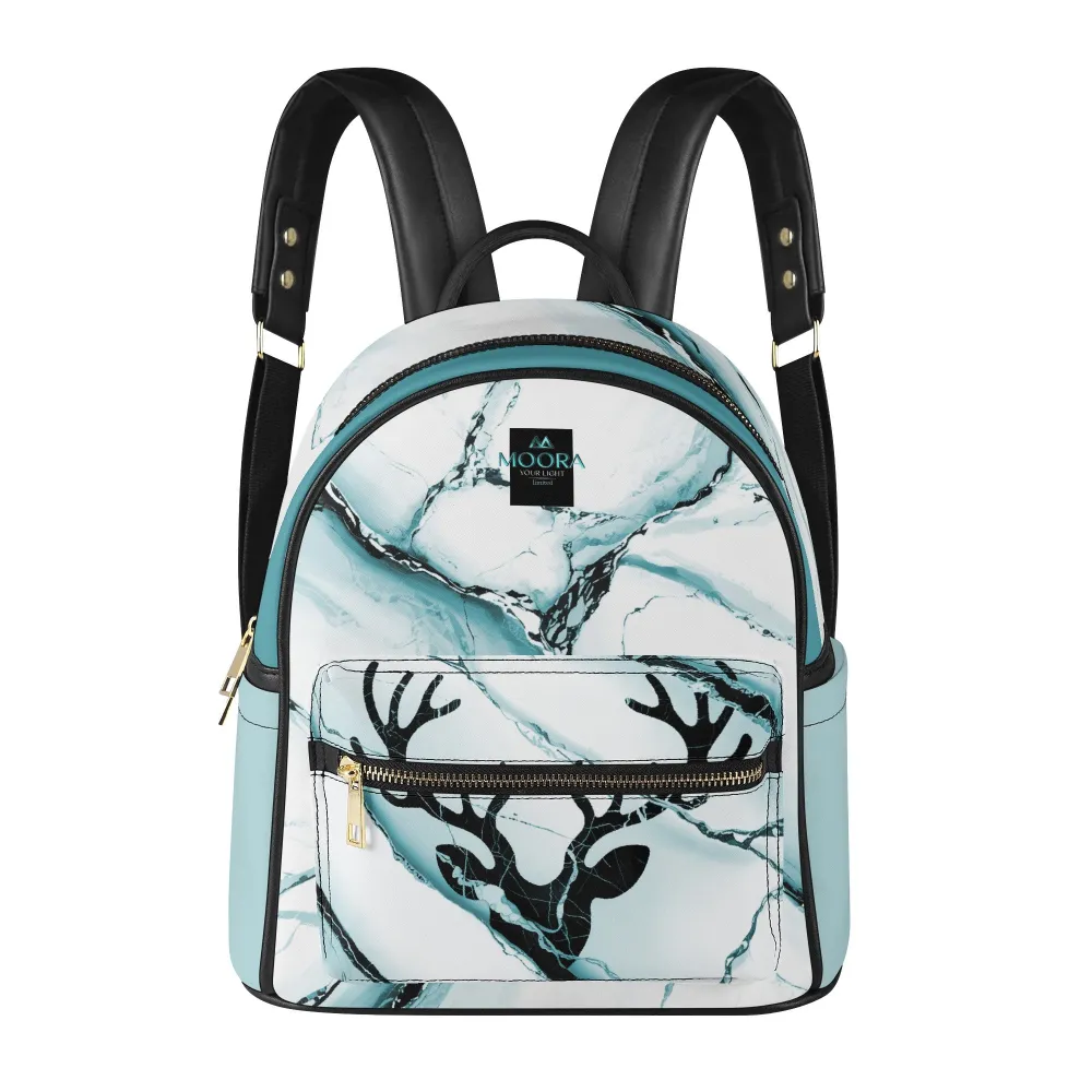 Ho Deer-Casual PU Leather Backpack – Stylish, Durable & Perfect for Everyday Use