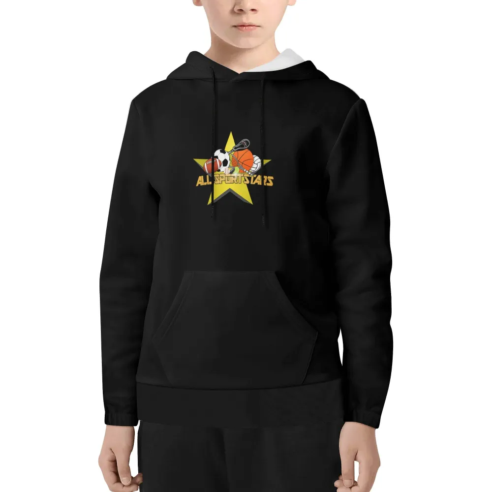 Youth Lightweight All Over Printing Hoodie Sweatshirt