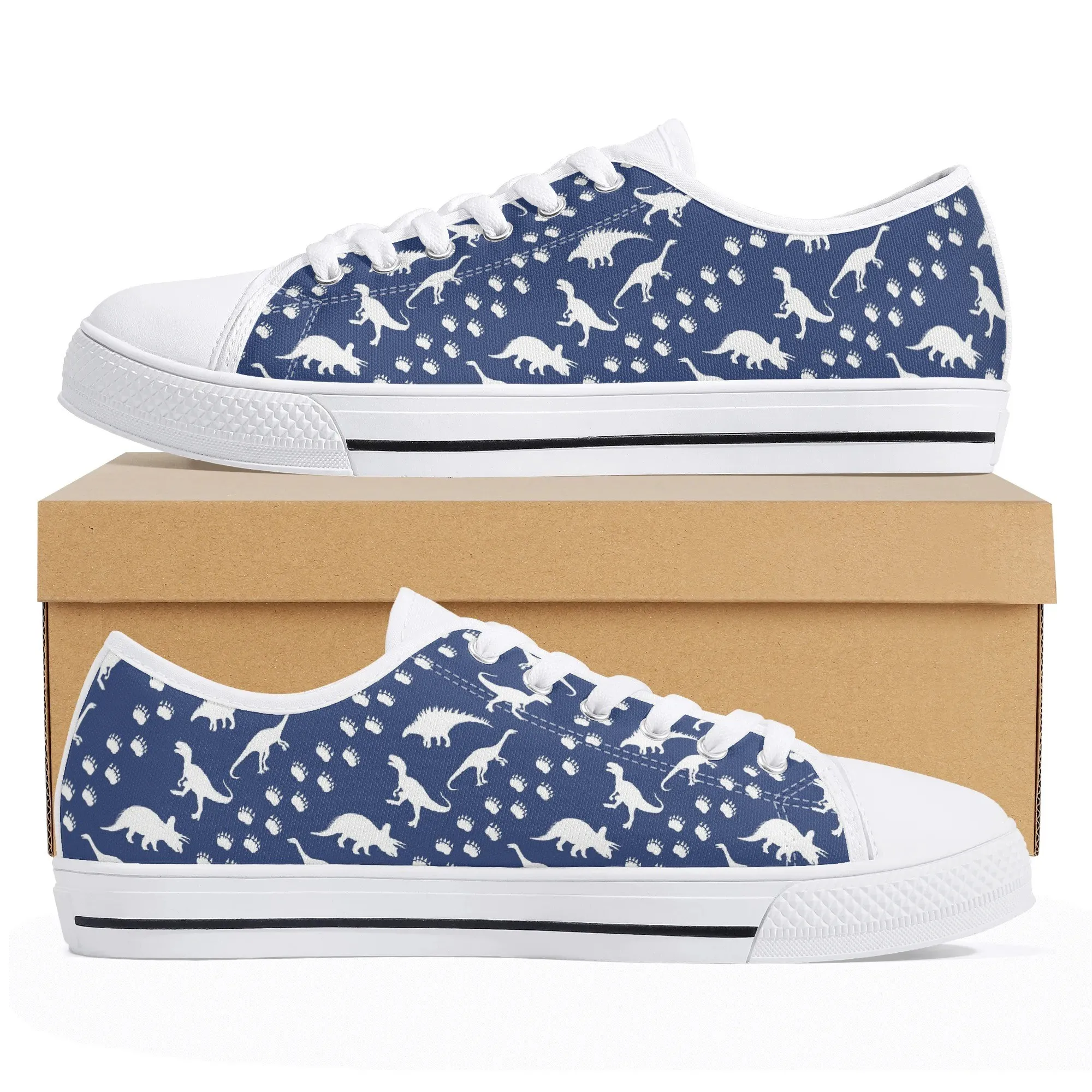 Women's Rubber Low Top Canvas Shoes