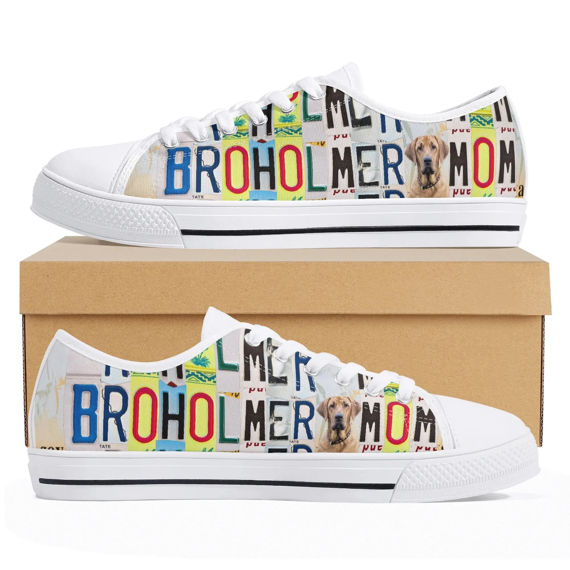 Women's Rubber Low Top Canvas Shoes