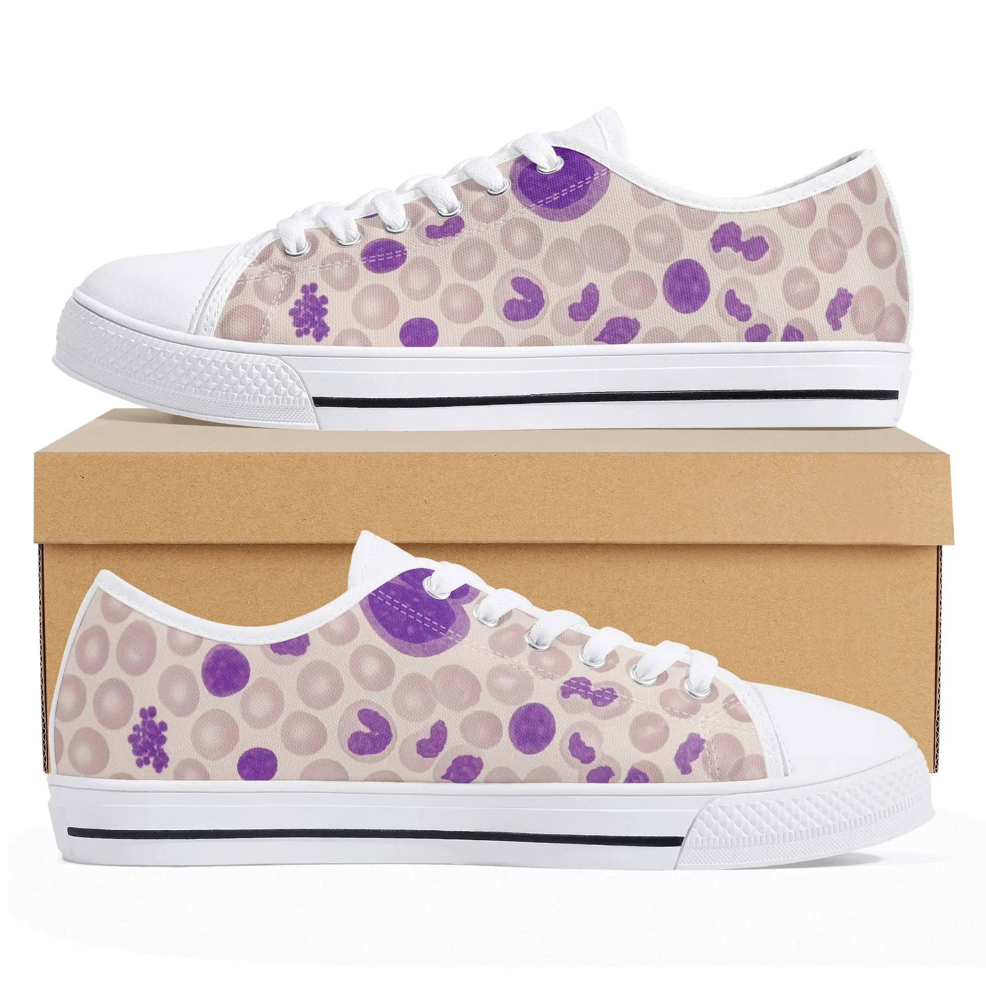 Women's Rubber Low Top Canvas Shoes