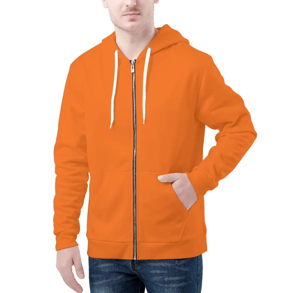 Men's demon slayer Zip Up Hoodie Warm Jacket