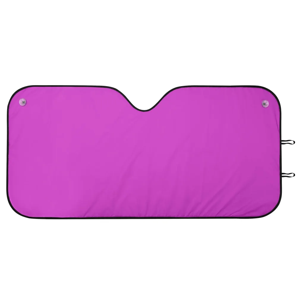 Portable, Foldable Car Shade: Tough, Breathable, Waterproof, UV Protection, Damp Cloth Clean