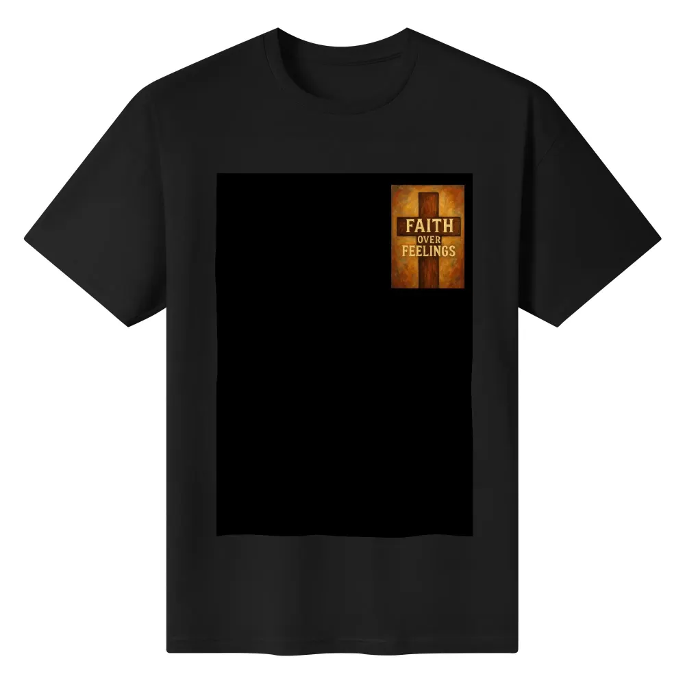 One Side Printing -Unisex Crew Neck Short Sleeve T Shirt