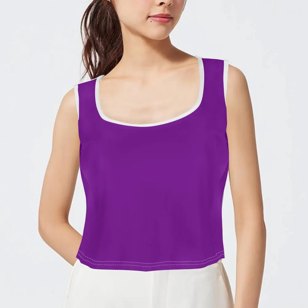 Women's Sleeveless Sports Bra Workout Crop Tank Tops